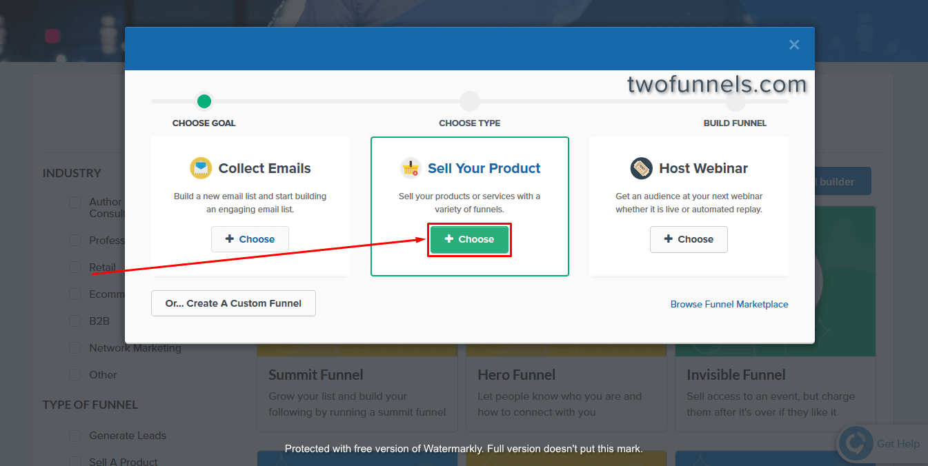 sell product Clickfunnels Reviews